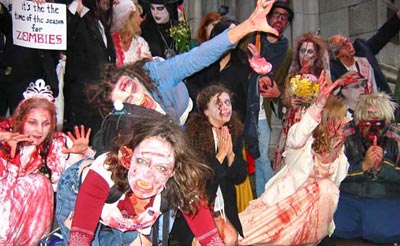 Zombies at St Patricks Cathedral