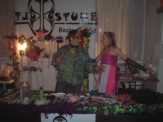 Kostume Kult had a mask & accesories booth
