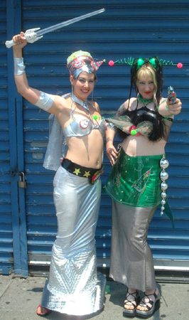 Alien Merms - Coney Island Mermaid Parade 2002
