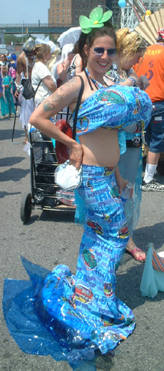 Boobymaid - Coney Island Mermaid Parade 2002