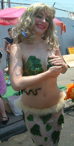 Eve Mermaid 2 - Coney Island Mermaid Parade 2002
