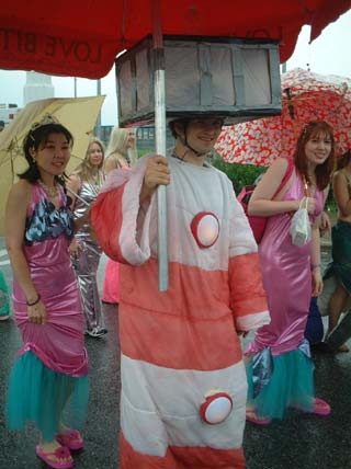 Lighthouse - 
Coney Island Mermaid Parade, 2003