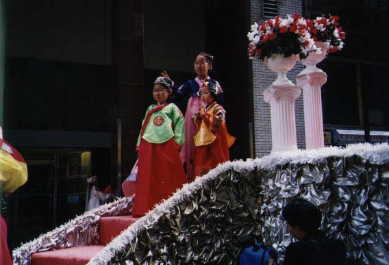 Yet Another Float With Cute Korean Kids - NY Korean Parade