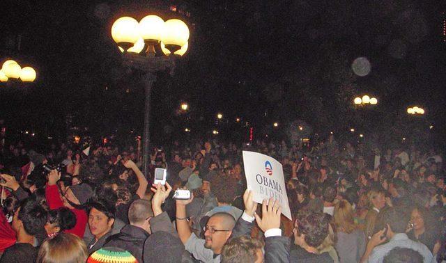 Union Square Park was packed!
