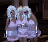 Three Ho's in there nighties - Three Ho's in there nighties outside Club RA in the Luxor Hotel at the Pimp & Ho after party