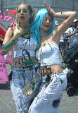 Exxon Valdettes - A dance and singing troupe... hotties one & all... Coney Island Mermaid Parade 2002
