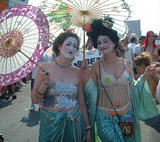 Geisha Mermaids - Coney Island Mermaid Parade 2002