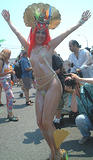 Nudie Mermaid - Coney Island Mermaid Parade 2002