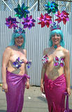 Pinwheeled Merms - Coney Island Mermaid Parade 2002