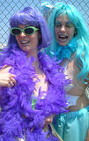 Purple Aqua Merms - Coney Island Mermaid Parade 2002
