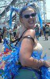 Sassy Blue Merm - Coney Island Mermaid Parade 2002