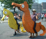 Seahorses 2 - Coney Island Mermaid Parade 2002