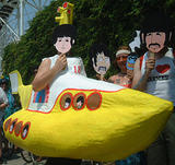 Yellow Sub - Coney Island Mermaid Parade 2002