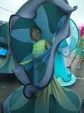 Whispy dancers - 
Coney Island Mermaid Parade, 2003