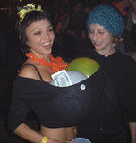 Beaucoup deboobs - NYC Burning Man Decompression Party, 2002