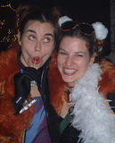 Clown 'n cuties - NYC Burning Man Decompression Party, 2002