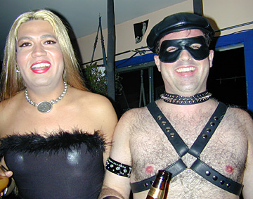 A Mexican Mama & Her Leatherman - The boys are ready for the Castro at the pre-party