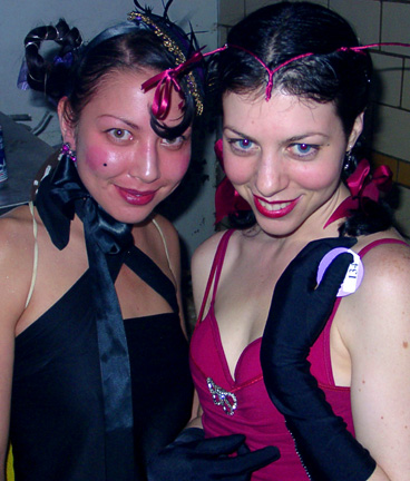 Lady Bugs - The "Hive" Madagascar Institute-SpaceLounge insect themed party in the Manhattan meatpacking district.