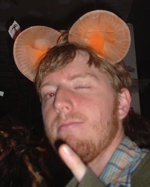Mouse Man - Rubalad's Alice in Wonderland - Mad Hatter party, 3-2-02