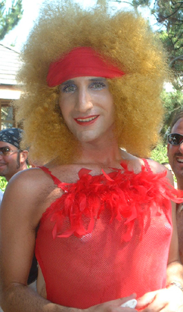 Blonde Fro - Fire Island Invasion, July 4th, 2002