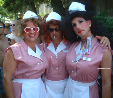 Pink Waitresses - Fire Island Invasion, July 4th, 2002