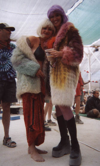 2 Gals in Fur - Photographer:   Ruby Sarkos
