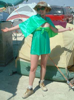 Ally - Burning Man, 2002.