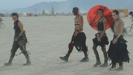 Apocalypse Wear - Burning Man, 2002.