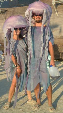 JellyFishes - Burning Man, 2002.
