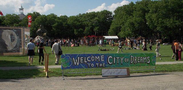 The City of Dream mini-golf course (part of Figment and all summer!)