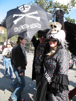 "Krewe York" heads to New Orleans to give their support...