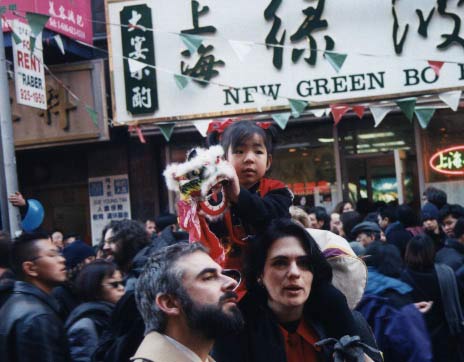 Cute lil' Lion - NYC China Town 2000