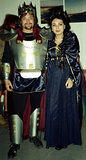 Lady Guinevere and King Arthur - New York City Halloween Party, Chelsea Art Gallery - 10/28/00