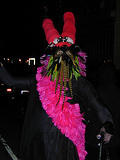 Full Regalia - All feathers, colors and regalia he walked the street.