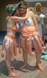 Cuddling Squid - 2001 Coney Island Mermaid Parade