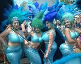 Curvy Blue Mermaids - 2001 Coney Island Mermaid Parade