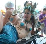 Flashing Mermaid - 2001 Coney Island Mermaid Parade