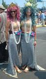 Silver Tailed Mermaids - 2001 Coney Island Mermaid Parade