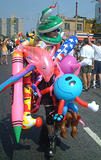 Ballooned Blader - Coney Island Mermaid Parade 2002