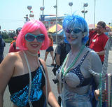 Beaded Mermaids - Coney Island Mermaid Parade 2002
