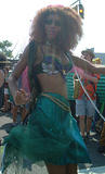 Bird Flippin Mermaid - Coney Island Mermaid Parade 2002