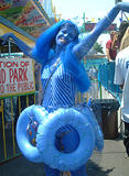 Blue Bather - Coney Island Mermaid Parade 2002