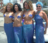 Blue Merms - Coney Island Mermaid Parade 2002
