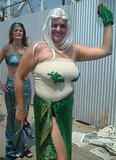 Foliage Merm - Coney Island Mermaid Parade 2002