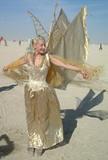 Golden Angel - Burning Man 2001