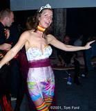 Hurricane panties - NYC Burning Man Decompression Party, 11-17-01.