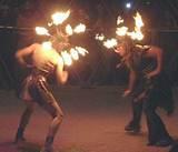Fire Hats - Burning Man, 2002.