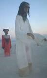 Jesus & Mary - Burning Man, 2002.