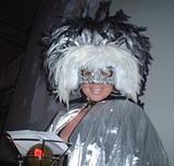 The Grande Vizier - The hostess with the mostess... Galaxy Vixen at Chicago's annual Twelfth Night masqued ball.
