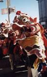 Chinese New yr. - Lion - NYC China Town 2000